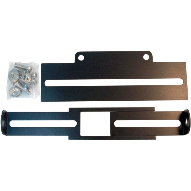 Universal License Plate and Turn Signal Mounting Bracket