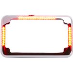 Slick Signals Flat License Plate Frame