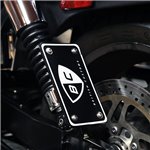 Shock Mount License Plate Frame