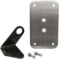 License Plate Bracket for 1" Axle