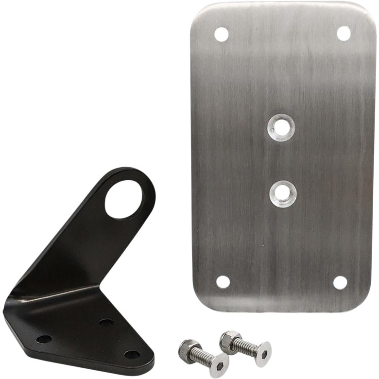 License Plate Bracket for 1" Axle