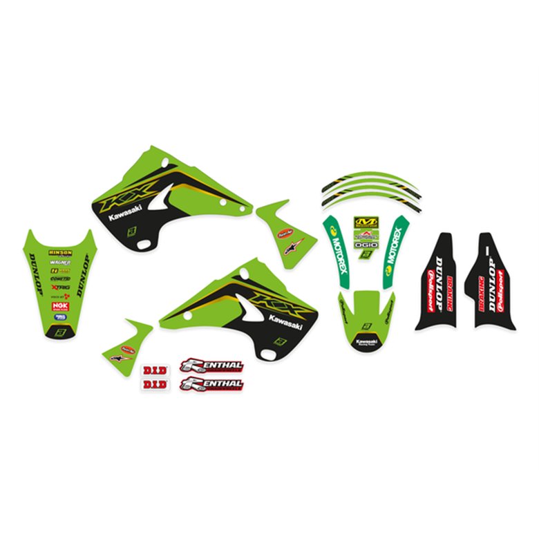 Blackbird Racing Replica Team Kawasaki 2020 Graphics Kit