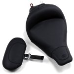 Wide Solo Seat with Removable Backrest