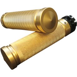 Brass Knurled Custom Grips