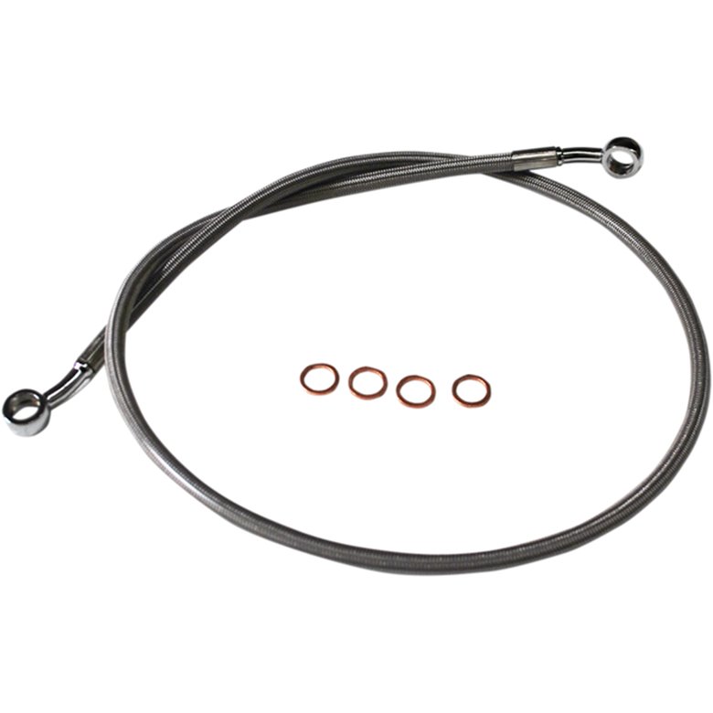 Scout Complete Stainless Braided Handlebar Cable/Brake Line Kit