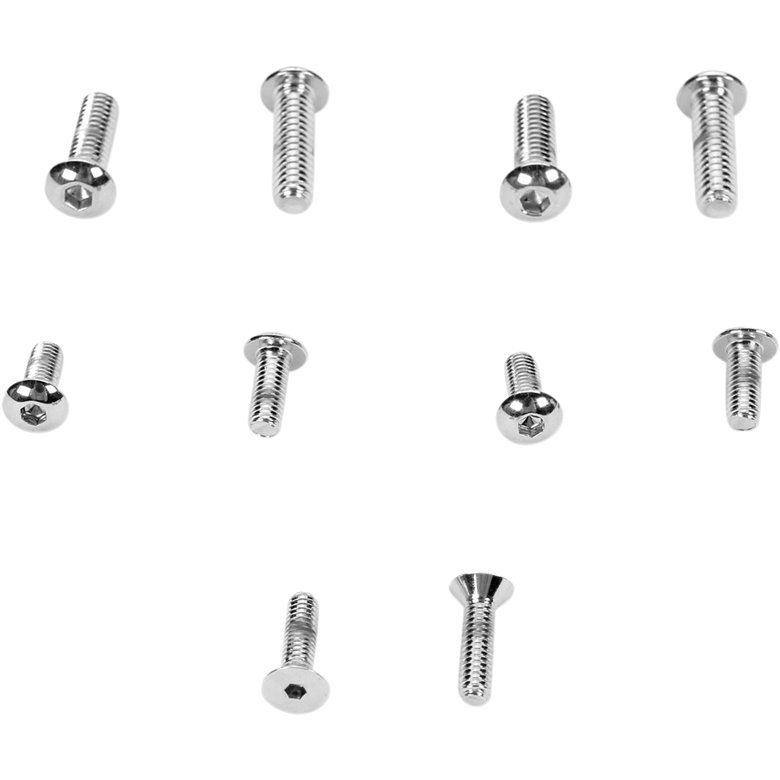 Chrome Socket-Head Screws