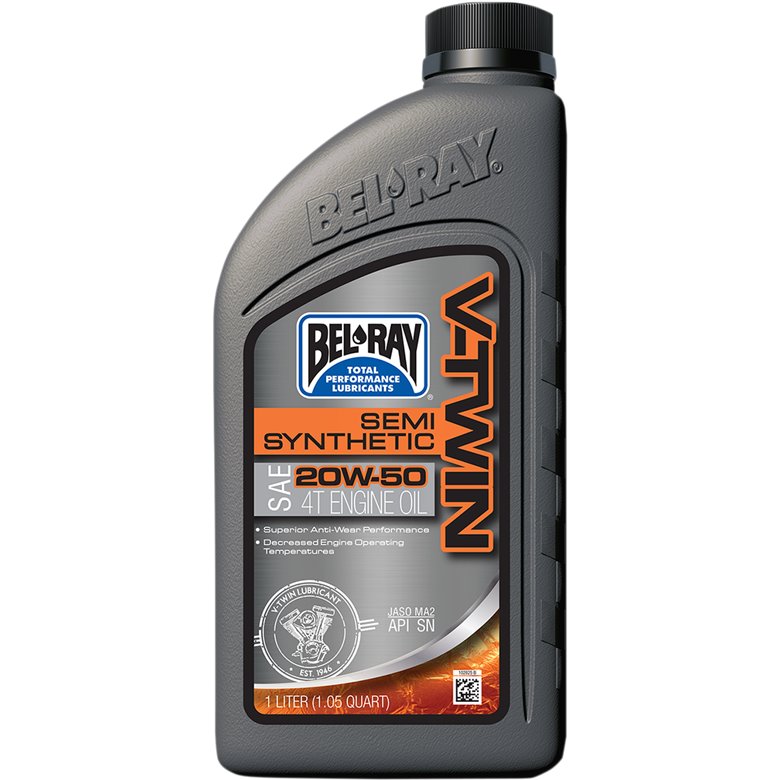 V-Twin Semi-Synthetic 4-Stroke Engine Oil