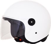 FX-143 Solid Open-Face/Jet Helmet with Face Shield