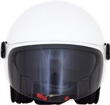 FX-143 Solid Open-Face/Jet Helmet with Face Shield