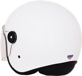 FX-143 Solid Open-Face/Jet Helmet with Face Shield