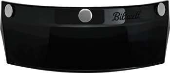 3-Snap Moto Helmet Visor