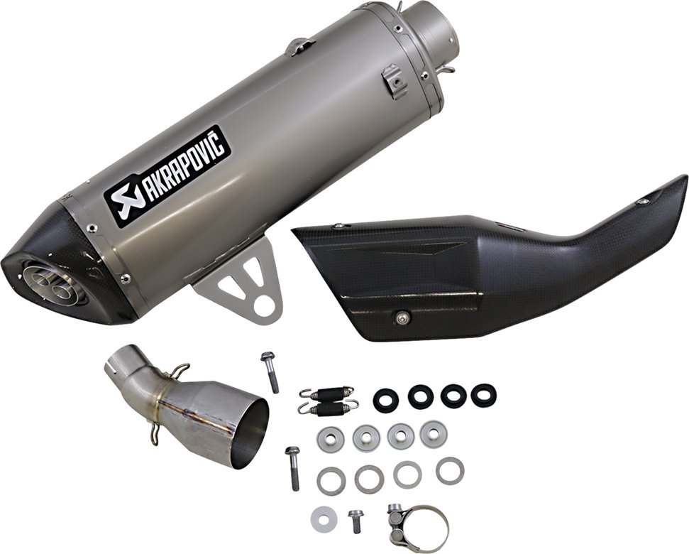 Titanium Slip-On Line Scooter Muffler