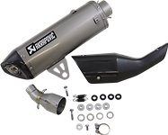 Titanium Slip-On Line Scooter Muffler