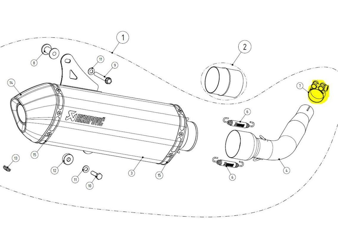 Replacement Muffler Clamp