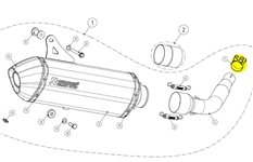 Replacement Muffler Clamp