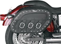 S4 Desperado Rigid-Mount Quick-Detach Slant Saddlebags