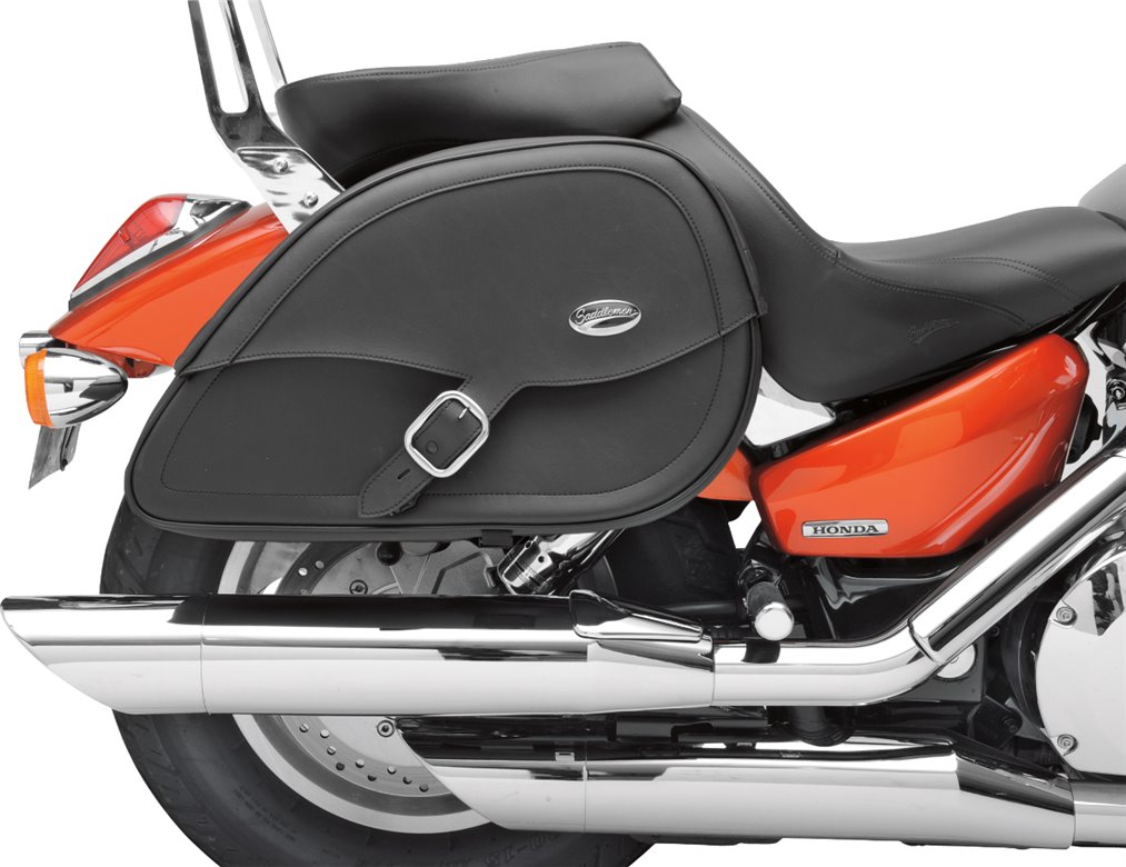 Drifter Rigid-Mount Specific-Fit Teardrop Saddlebags for Kawasaki