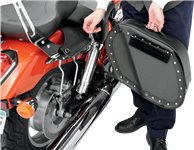 Cruis'n� Saddlebags with Shock Cut-Out