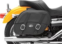 Drifter Saddlebags with Shock Cutaway