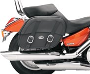 Drifter Saddlebags with Shock Cutaway