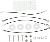 Bagger Budz Saddlebag Bumpers and Pin Retainer Kit