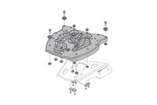 Luggage ALU-RACK adapter