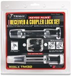 Premium Coupler and Receiver Lock Set