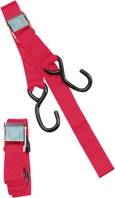 1-1/2" Heavy-Duty Cam Buckle Tie-Downs with Built-In Assist