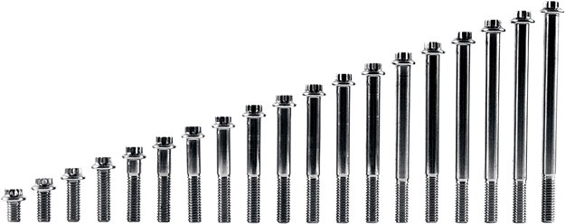 Coarse Thread Bolt Assortment Refills