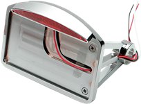 Axel Side Mount Half-Moon LED Taillight and License Plate Mount