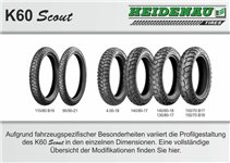 K60SCOUT 140/80-17 69T TL