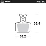 BRAKE PAD ORGANIC