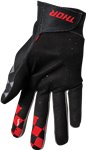 GLOVE INTENSE CHEX BK/GY XS