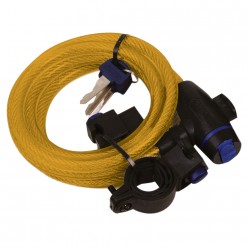 OXFORD - CABLE LOCK 1.8M X 12mm - GOLD