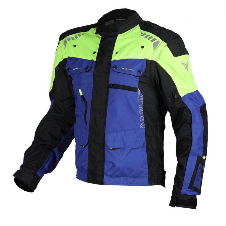 NORDCODE - geaca X-Cross - 3XL, blue/fluo