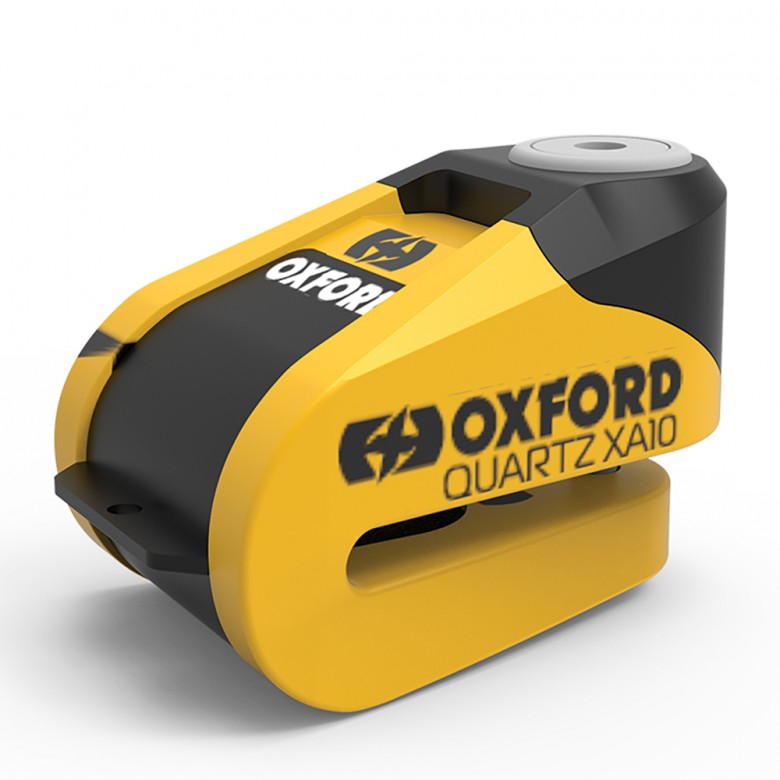 OXFORD - Quartz XA10 Alarm Disc Lock Yellow/Black [nou]