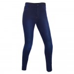 OXFORD - pantaloni textil SUPER JEGGINGS INDIGO (scurti) 16 [Lichidare]