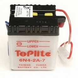 TOPLITE (brand YUASA) - Acumulator cu intretinere 6N4-2A-7