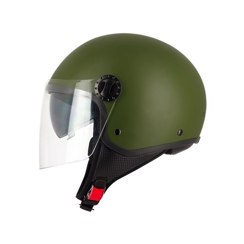 SIFAM - Casca Open-face S-LINE S706 - green army [XS]