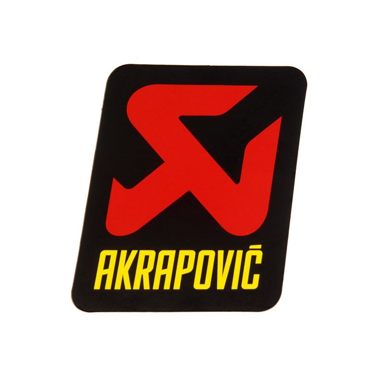 AKRAPOVIC - PROMO - STICKER VERTICAL 75