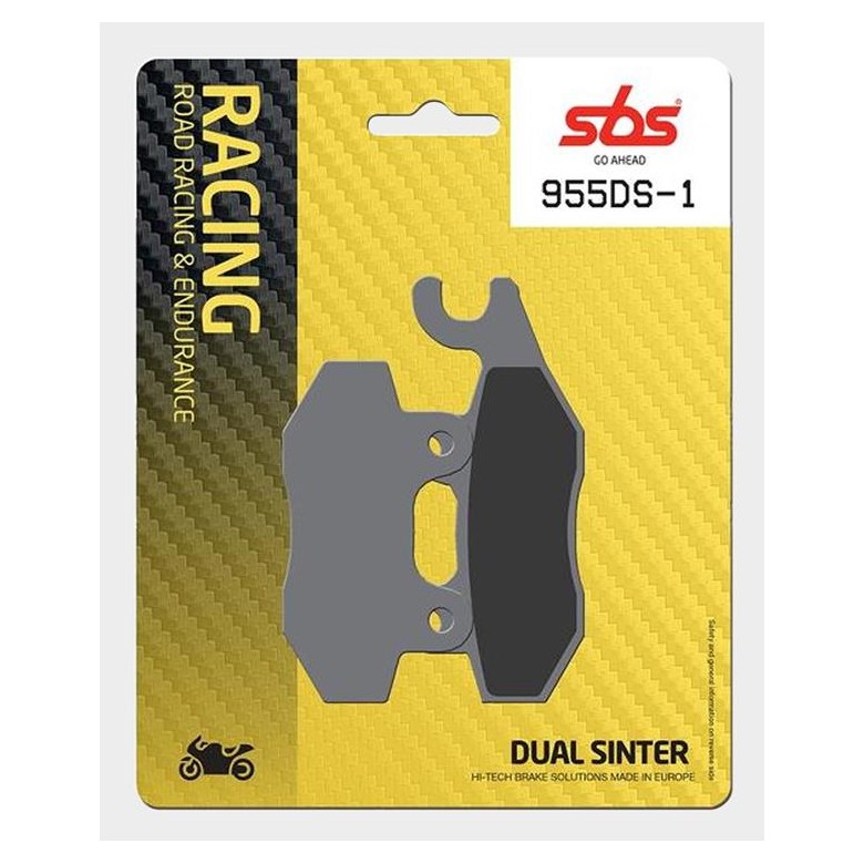 SBS - Placute frana RACING - DUAL SINTER 955DS