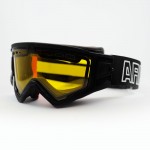 ARIETE - Ochelari MUDMAX - BLACK / DOUBLE YELLOW VENTILATED LENS NO PINS