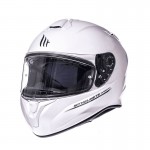 MT Helmets - casca TARGO, alb lucios [XS]