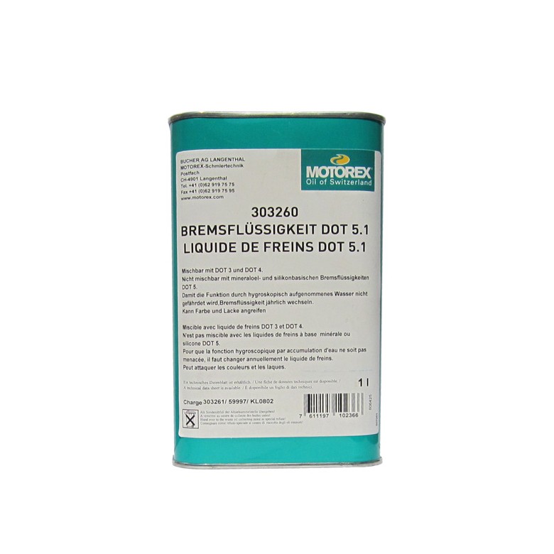 MOTOREX - LICHID FRANA DOT 5.1 - 1L