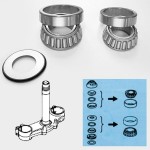 TOURMAX - Rulmenti de jug (Set sup. + inf.) - YAMAHA/SUZUKI SSH901