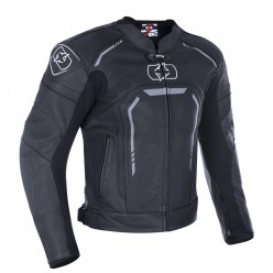 OXFORD - geaca piele STRADA SPORTS STEALTH BLACK 2XL [Lichidare]