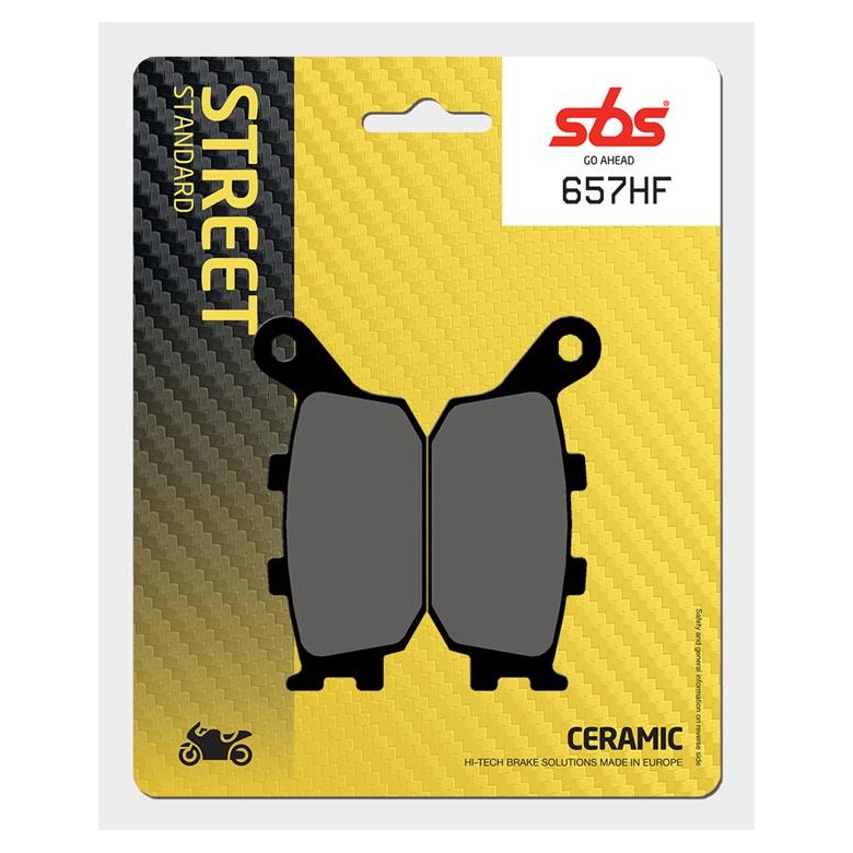 SBS - Placute frana STREET - CERAMIC 657HF