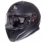 MT Helmets - casca THUNDER3 [sun visor], negru mat [XL]