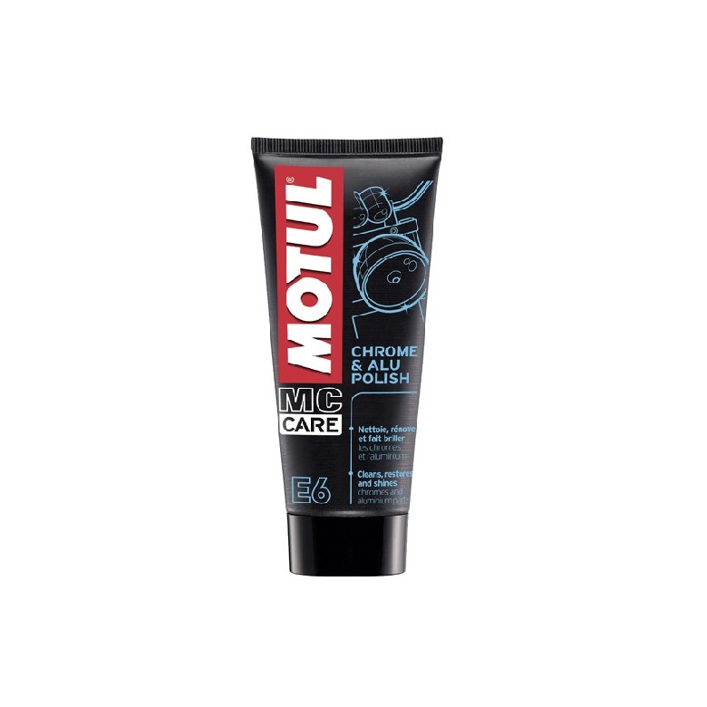 MOTUL - E6 CHROME & ALU POLISH - 200ml