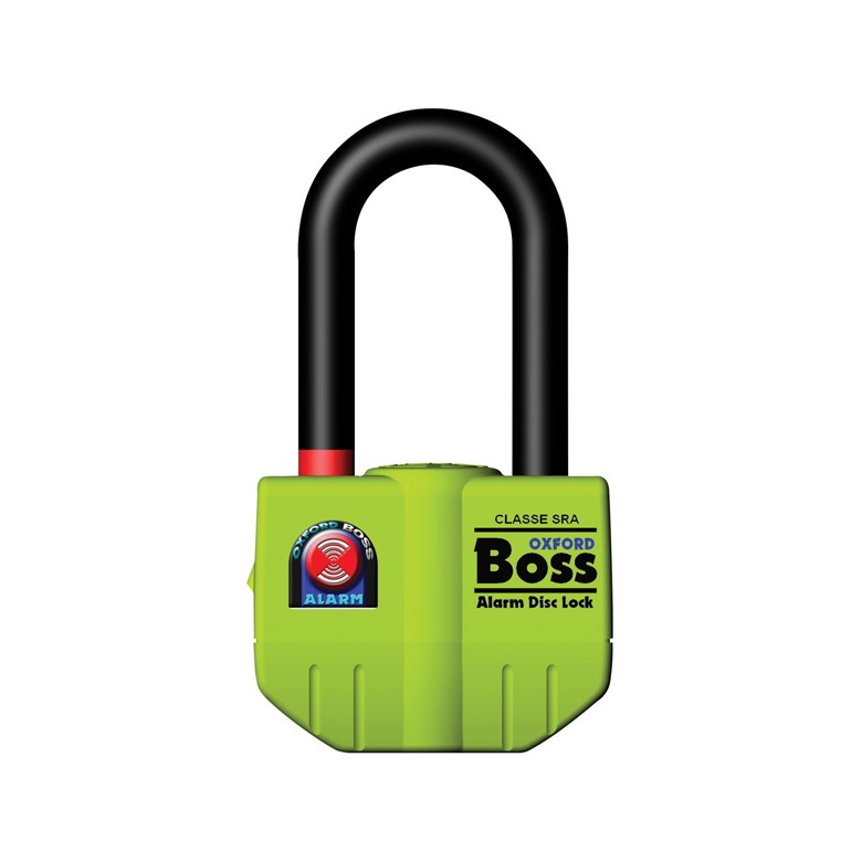 OXFORD - BOSS ALARM DISC LOCK (14MM) - YELLOW